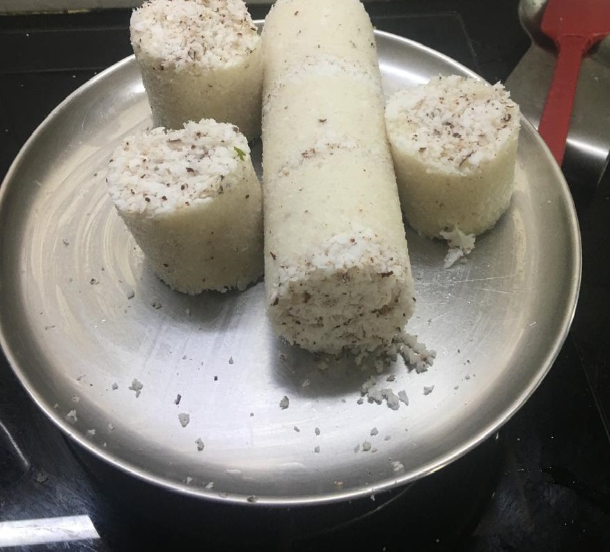 White rice Puttu